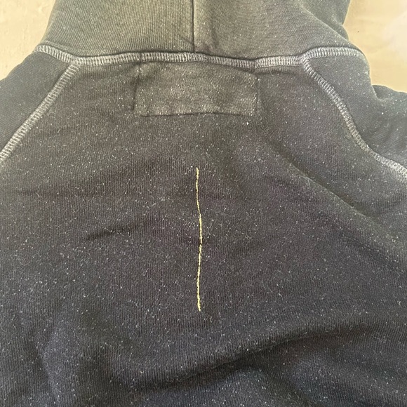 Free city indigo distress wash hoodie - Picture 2 of 4